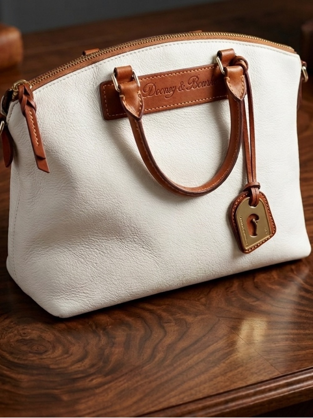 Dooney & Bourke Pebble Grain Domed Satchel
